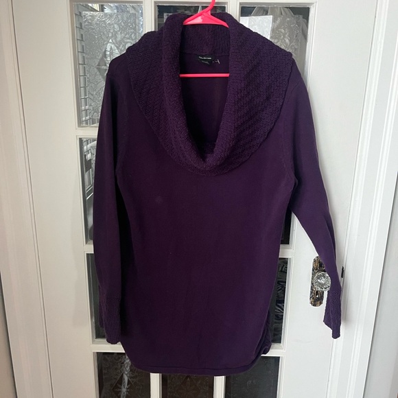 Calvin Klein Jeans Dresses & Skirts - Calvin Klein Jeans Purple Cowl Neck Sweater Dress | Cozy Cottagecore | Size XL
